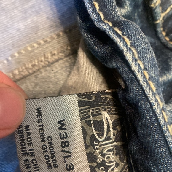 Silver Zac jean - Picture 4 of 6